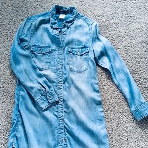 H&M denim shirt